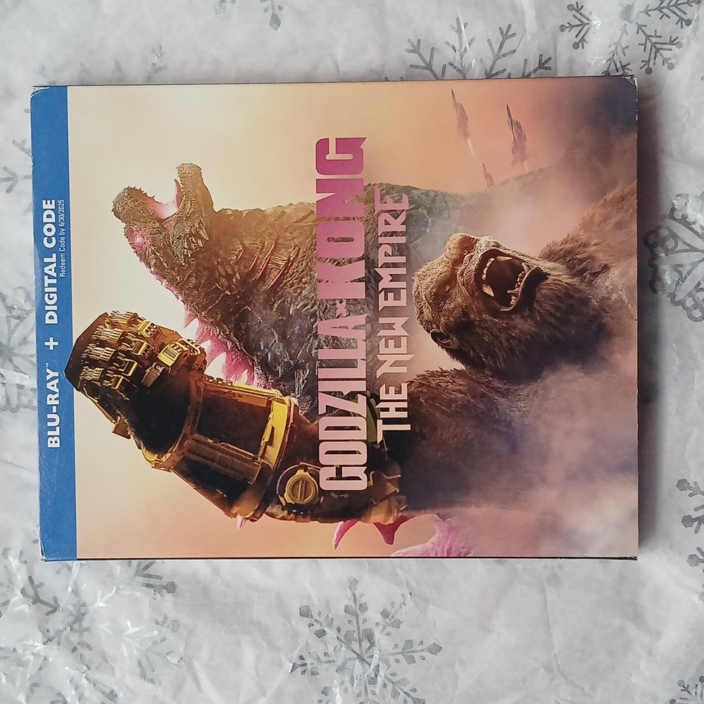 🍊3/$15🍊 Godzilla Kong The New Empire Blu-Ray